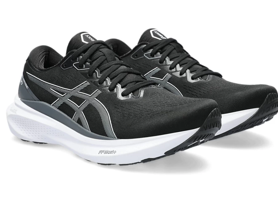 ASICS Gel-Kayano 30 (2E Wide) Running Shoes for Men - Black/Sheet Rock